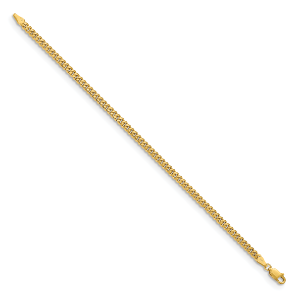 14k 3.5mm Solid Miami Cuban Chain - Image 2