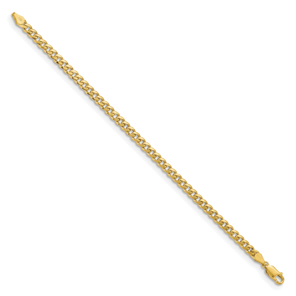 14k 4.25mm Solid Miami Cuban Chain - Image 2