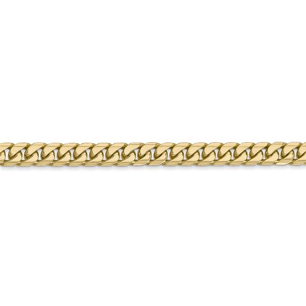 14k 4.3mm Solid Miami Cuban Chain - Image 2