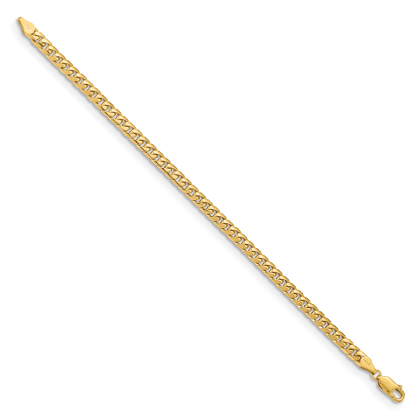 14k 4.3mm Solid Miami Cuban Chain - Image 2