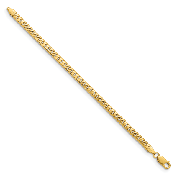 14k 5mm Solid Miami Cuban Chain - Image 2