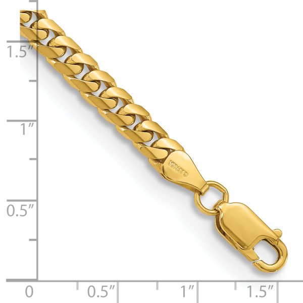 14k 5mm Solid Miami Cuban Chain - Image 3