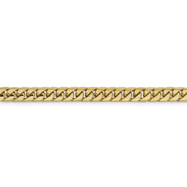 14k 5.5mm Solid Miami Cuban Chain - Image 2