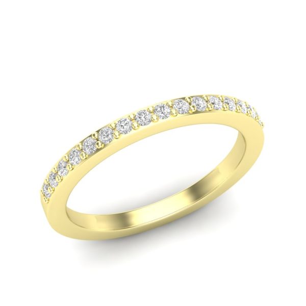 Lab Grown Wedding Band - Image 2