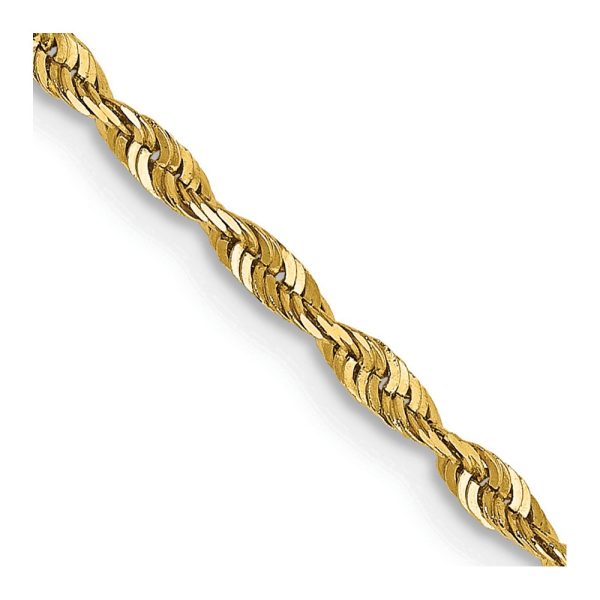 14k 2.0mm Extra-Light D/C Rope Chain