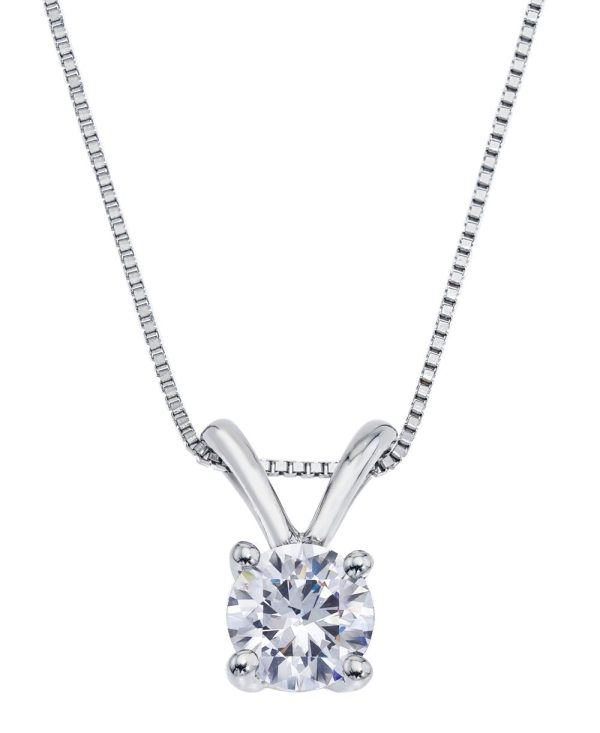 18KT W PEND .5000