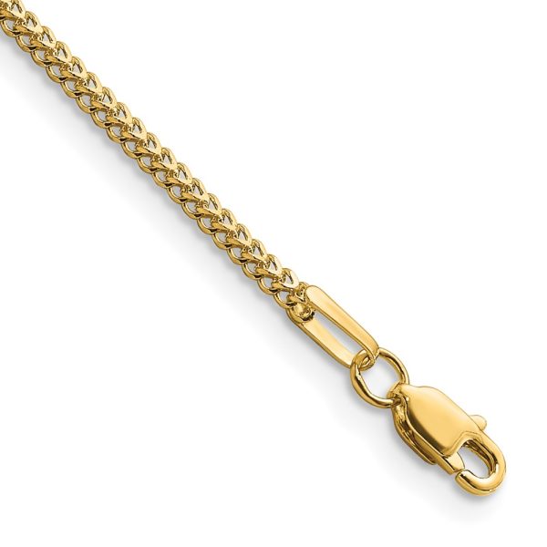 14k 1.3mm Franco Chain