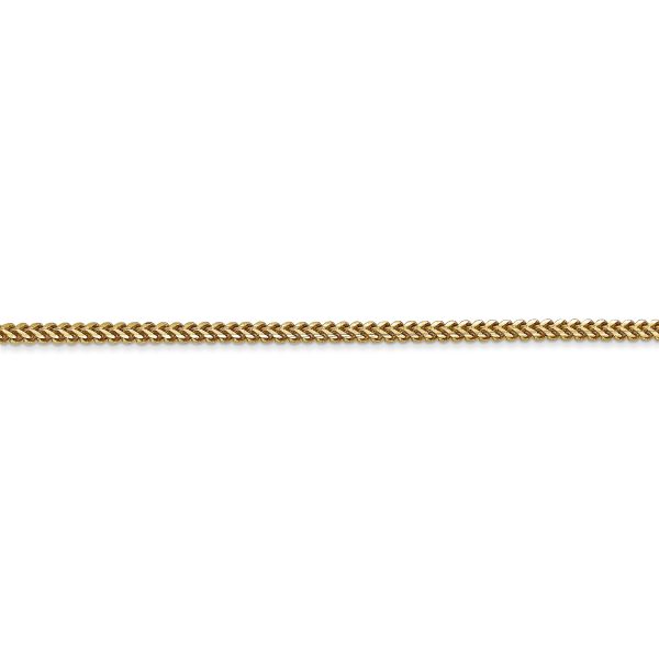 14k 1.5mm Franco Chain - Image 2