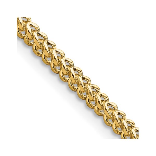 14k 2.3mm Franco Chain