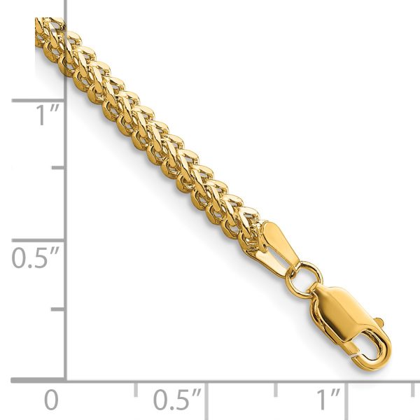 14k 2.3mm Franco Chain - Image 3