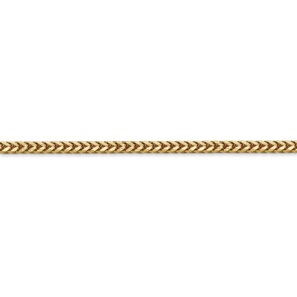 14k 2.5mm Franco Chain - Image 2