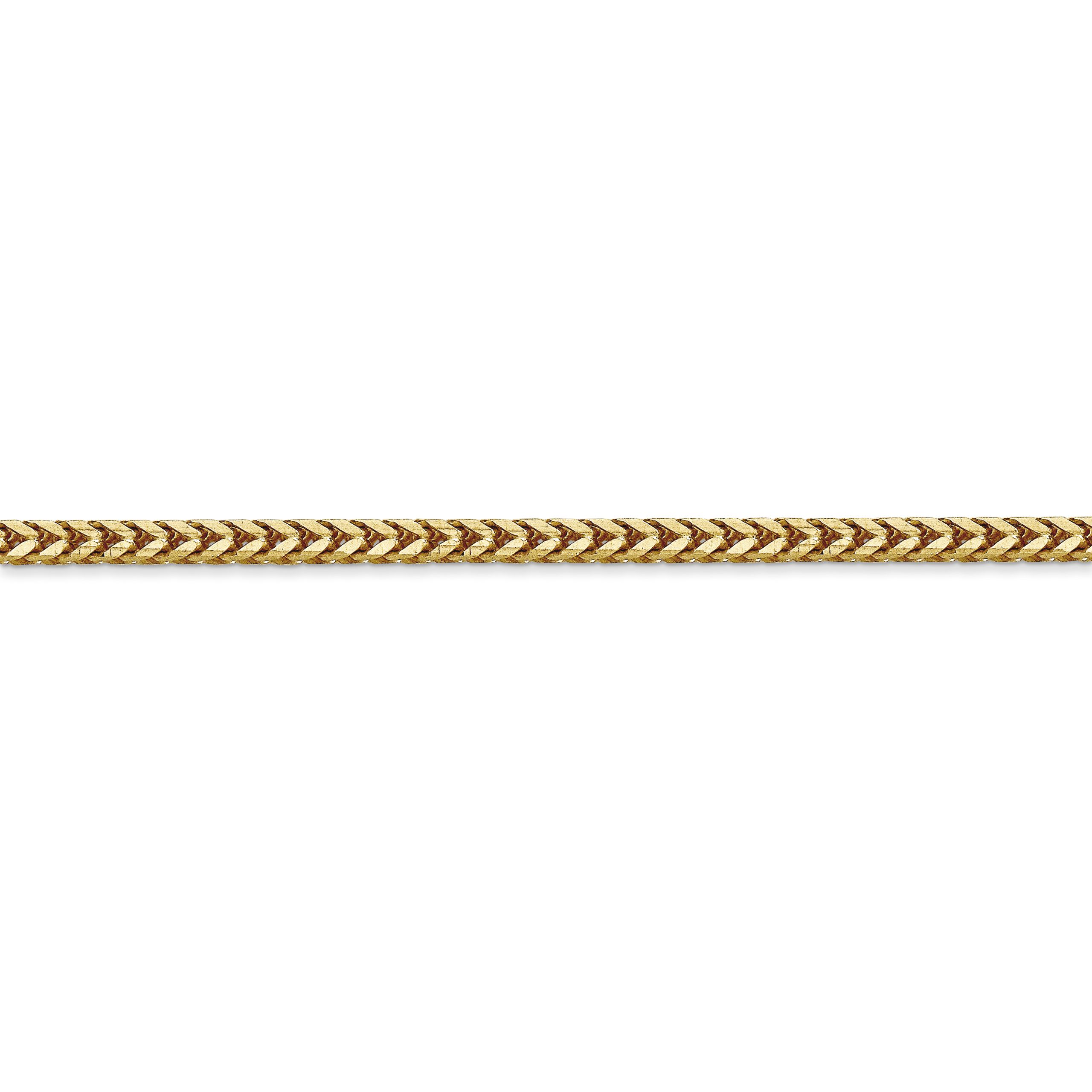14k 2.5mm Franco Chain - Image 2