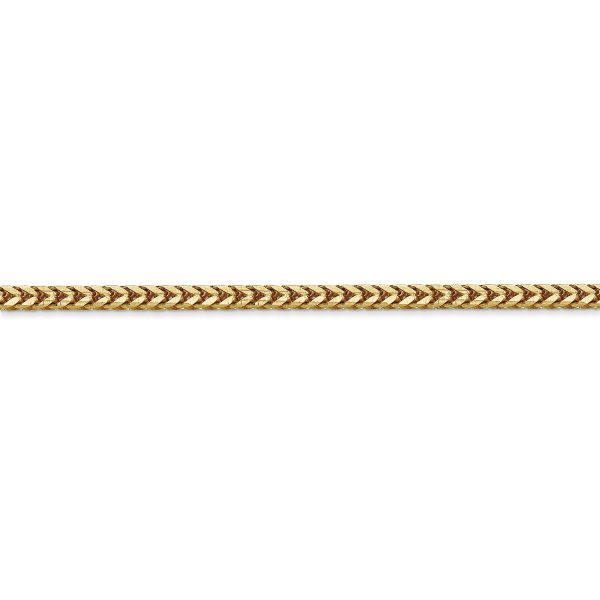14k 2.5mm Franco Chain - Image 2