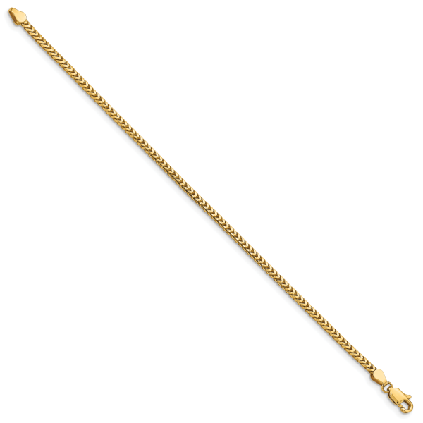 14k 2.5mm Franco Chain - Image 2