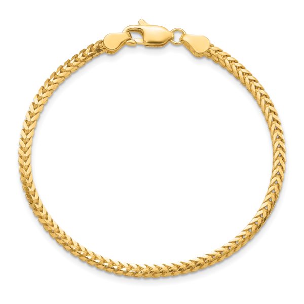 14k 2.5mm Franco Chain - Image 3