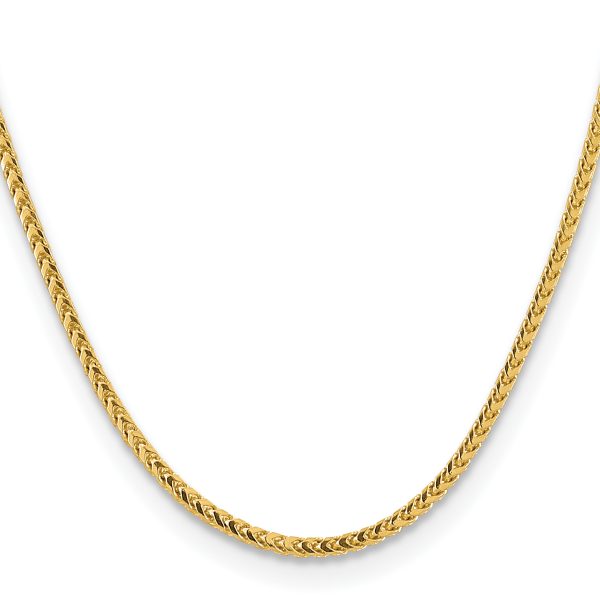 14k 3mm Franco Chain - Image 2