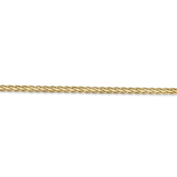 14k 2.8mm Flat Wheat Chain - Image 2