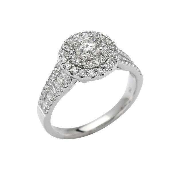 14KW 1.08CTW DIAMOND BRIDAL RING