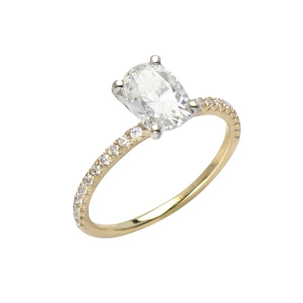 14KW 1.60CTW DIAMOND BRIDAL RING