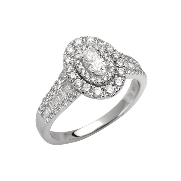 14KW 1.07CTW DIAMOND BRIDAL RING