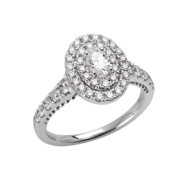 14KW 1.08CTW DIAMOND BRIDAL RING