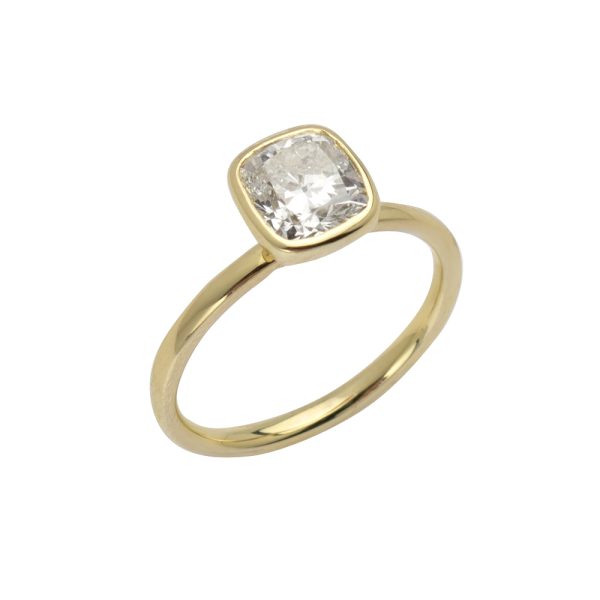 14KY 1.51CTW DIAMOND SOLITAIRE LADIES RING