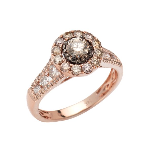 14KR 1.30CTW DIAMOND BRIDAL RING