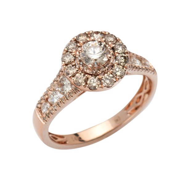 14KR 1.29CTW DIAMOND BRIDAL RING