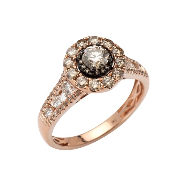 14KR 1.27CTW DIAMOND BRIDAL RING