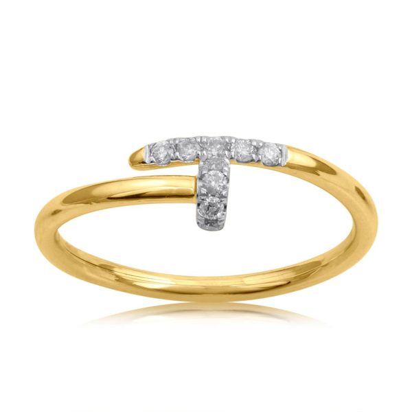 10KT Y RING .1000 SZ 6.0 D*