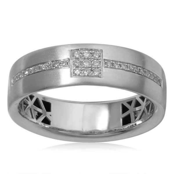 10KT W RING .1100