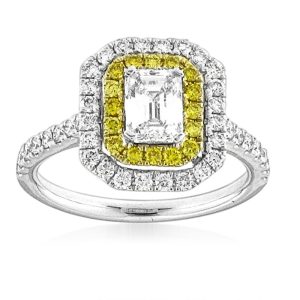 14KT V SEMI RING .5000
