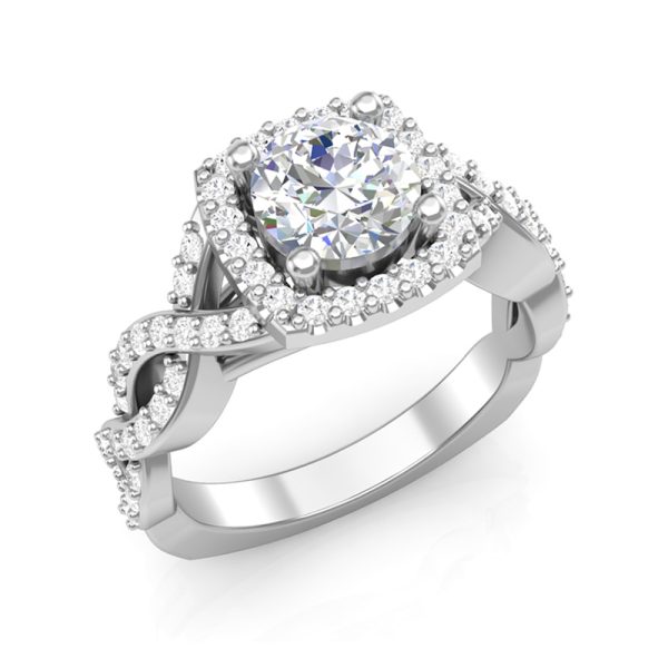 Engagement Ring - Center Stone Not Included