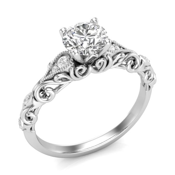Engagement Ring - Center Stone Not Included