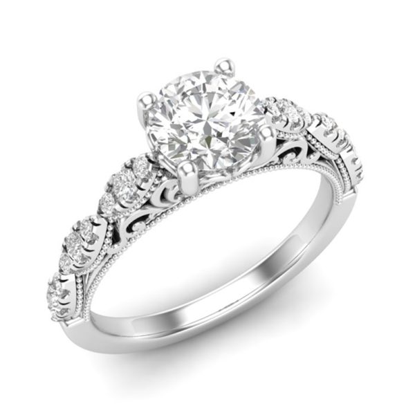 Engagement Ring - Center Stone Not Included