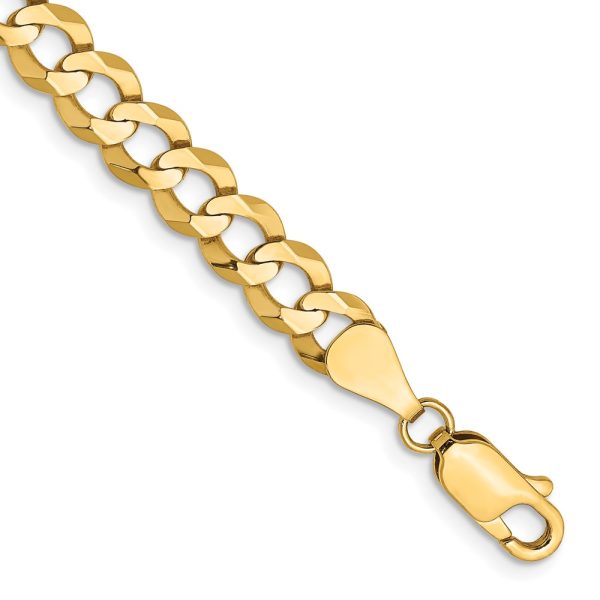 14k 5.9mm Lightweight Flat Cuban Chain