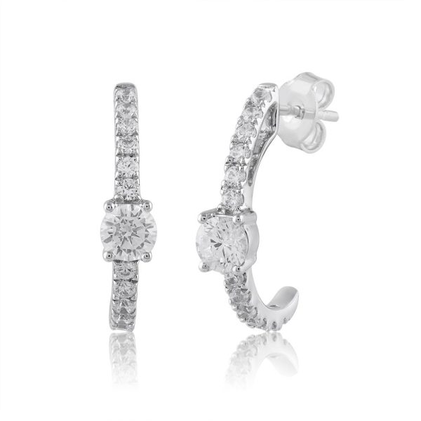 14KT W EARR .3600