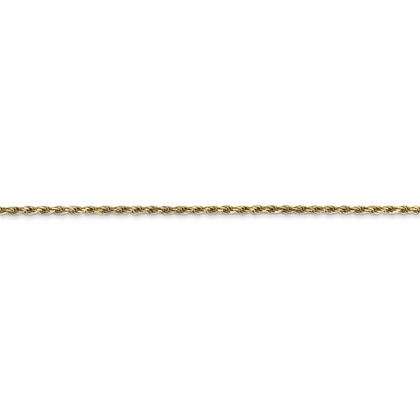 14k 1.3mm Solid D/C Machine-Made Chain - Image 2