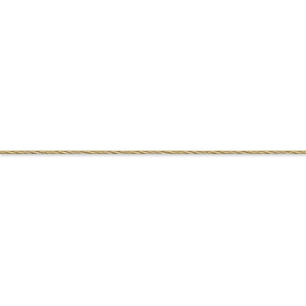 14k .6mm Octagonal Snake Chain - Image 2