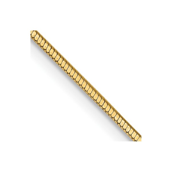 14k .9mm Octagonal Snake Chain