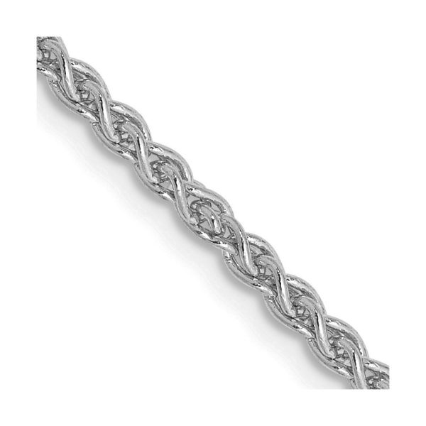 14k WG 2.1mm Spiga Chain