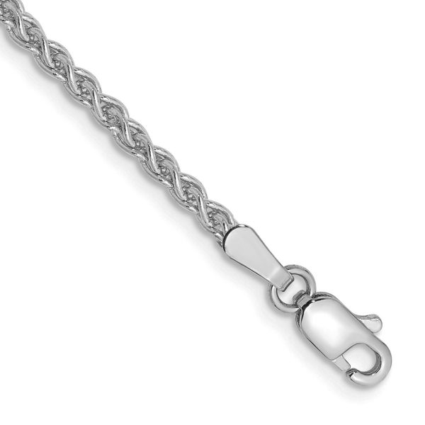 14k WG 2.1mm Spiga Chain