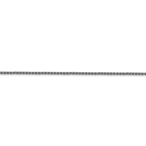 14k WG 1.25mm D/C Spiga Chain - Image 3