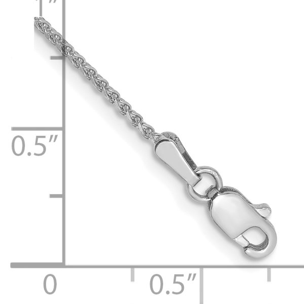 14k WG 1.25mm D/C Spiga Chain - Image 2