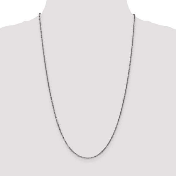 14k WG 1.7mm D/C Spiga Chain - Image 2