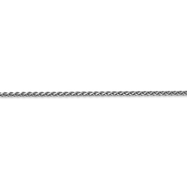 14k WG 2.1mm D/C Spiga Chain - Image 3