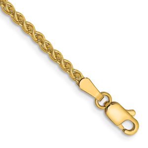 14k 2.1mm Spiga Chain