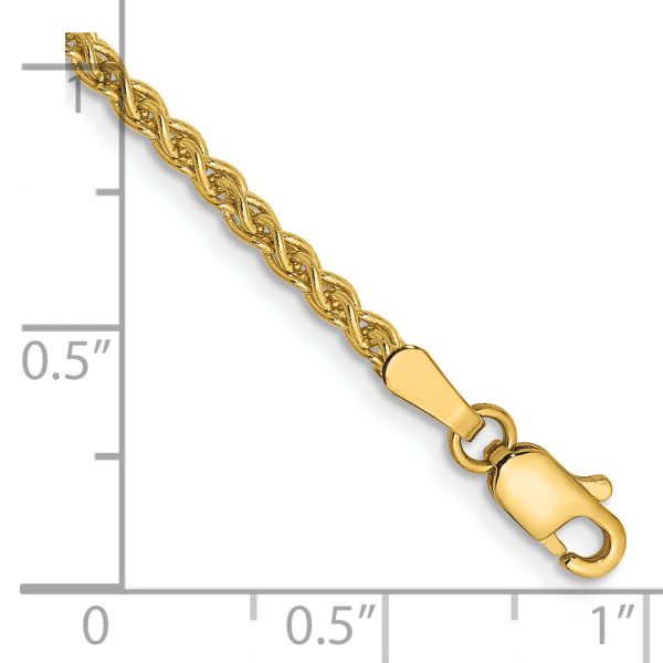14k 2.1mm Spiga Chain - Image 2