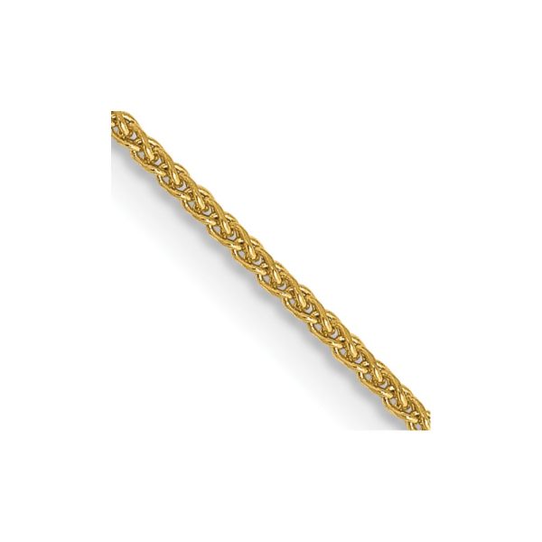 14k 1.05mm D/C Spiga with Spring Ring Clasp Chain
