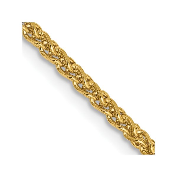 14k 2.1mm D/C Spiga Chain